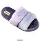 Womens Dearfoams Sapphire Color Block Slide Slippers - image 2