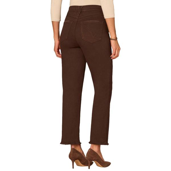 Womens Democracy “Ab”solution® Straight Cascading "D" Jeans