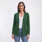 Womens Kasper Long Sleeve Open Front A-Line Cardigan - image 4
