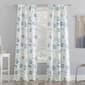 Selah Print Jacobean Rod Pocket Sheer Panel Curtain - image 1