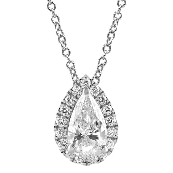 Nova Star(R) White Gold & 5/8ctw. Lab Grown Diamond Plus Pendant