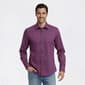 Mens Architect® Performance Fitted Dress Shirt - Plum Perfect - image 1