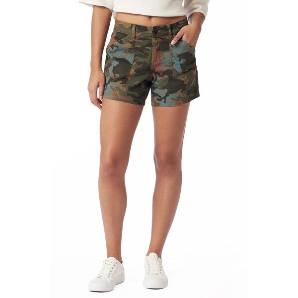 Womens Supplies by UNIONBAY 5in. Alix Stretch Palm Leaf Shorts - image 