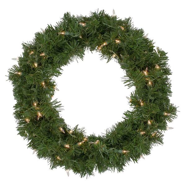 Northlight Seasonal 18in. Deluxe Windsor Pine Christmas Wreath - image 