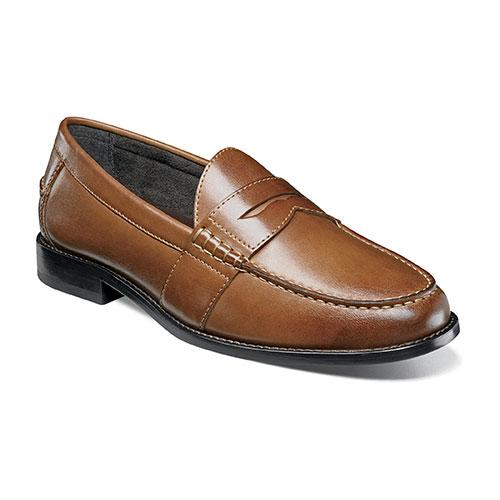 Mens Nunn Bush Noah Slip-On Penny Loafers