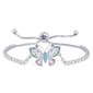 Multi Cubic Zirconia Butterfly Adjustable Bracelet - image 1