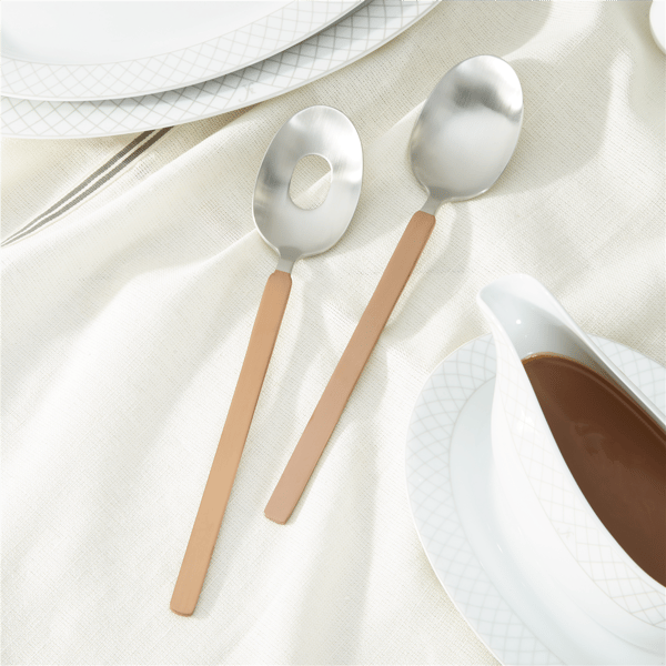 BergHOFF 2pc. Stainless Steel Salad Serving Utensils Duo