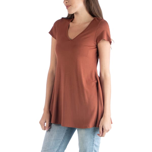 Womens 24/7 Comfort Apparel Loose Fit Tunic