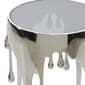 9th & Pike® Silver Contemporary Aluminum Accent Table - image 4