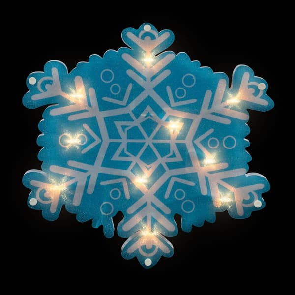 Northlight Seasonal Lighted Snowflake Window Christmas Décor