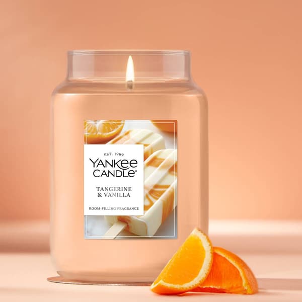 Yankee Candle(R) 22oz. Tangerine Vanilla Jar Candle - image 