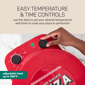 HomeCraft 12" Stone Baked Pizza Maker - image 4