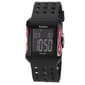Mens Armitron Black Resin Sport Watch - 40-8177RED - image 1