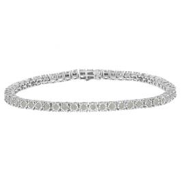 Diamond Classics&#40;tm&#41; Sterling Silver Diamond Tennis Bracelet