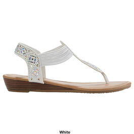 Womens New @titude® Glimmer 3 Slingback Thong Sandals