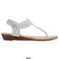 Womens New @titude&#174; Glimmer 3 Slingback Thong Sandals - image 2