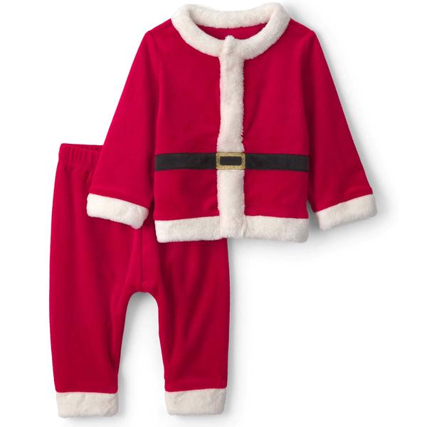 Baby Unisex (3-18M) Carter''s(R) 2pc. Santa Bodysuit & Pants Set