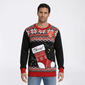 Mens Holiday Hype Beer Pocket Stocking Stuffer Sweater - image 1
