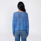 Juniors A. Byer Long Sleeve Open Stitch Boat Neck Sweater - image 2
