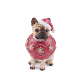 Melrose Holiday Dog Figurine - Set of 2