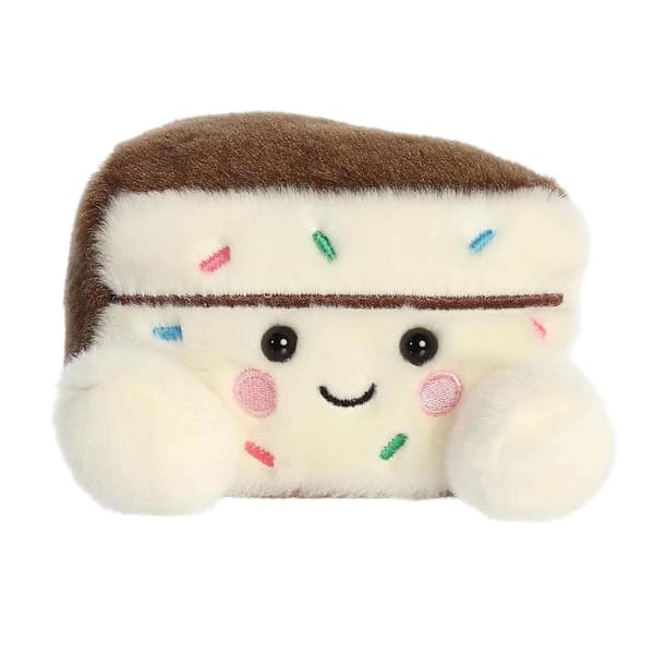 Palm Pals(tm) 4.5in. Sprinkles Cake(tm) Eco Friendly Plush Beanie - image 