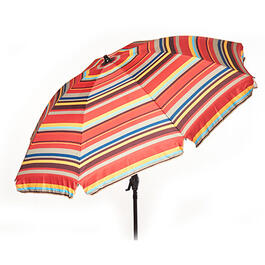 7.5ft. Red Stripe Umbrella