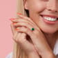 Gemstone Classics™ 10kt. Gold Lab Created Emerald Solitaire Ring - image 6