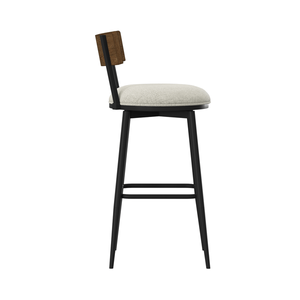 HH2 Home Southbridge Metal Swivel Adjustable Height Stool