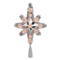 Northlight Silver Lighted Tinsel Star of Bethlehem Tree Topper - image 1