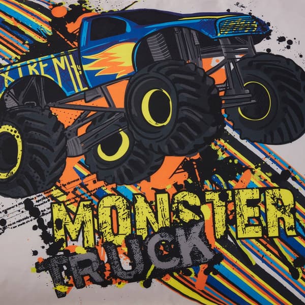 Sweet Home Collection Kids Monster Truck 7pc. Bed In A Bag Set