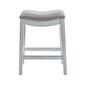 New Ridge Home Goods Zoey 30in. Bar-Height Saddle-Seat Barstool - image 2