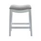 New Ridge Home Goods Zoey 30in. Bar-Height Saddle-Seat Barstool - image 2