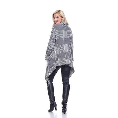 White Mark High Low Cardigan