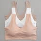 Juniors Plus Ren&#233; Rof&#233;&#174; 3pk. Seamless Bralettes B28605XH3-PKWC - image 2