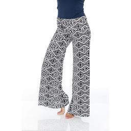 Womens White Mark Black Print Palazzo Pants