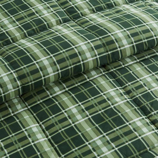 Freshfolds Winter Reversible Forest Plaid 3pc. Comforter Set