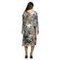 Womens 24/7 Comfort Apparel Floral Midi Maternity Dress - image 3