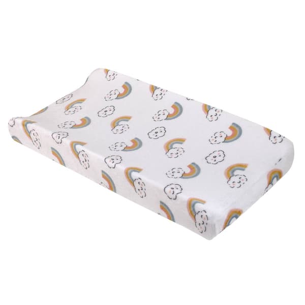 Carters(R) Chasing Rainbows Super Soft Changing Pad Cover - image 