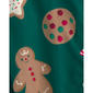 Toddlers Carter''s® 2pc. Christmas Gingerbread Fleece Pajama Set - image 3
