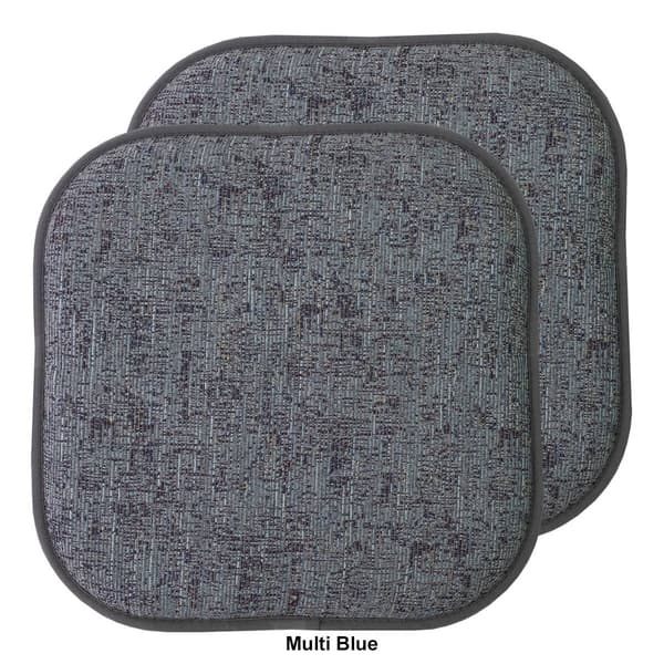 Sweet Home Collection Broadway No Slip Back Chair Pad Cushion
