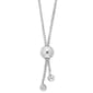 Sterling Silver 1 1/4ctw. Dew Moissanite Bolo Bracelet - image 2