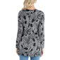 Plus Size 24/7 Comfort Apparel Long Sleeve Paisley Tunic Top - image 2