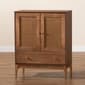 Baxton Studio Ramiel Ash Walnut Finished Wood 1-Drawer Sideboard - image 9