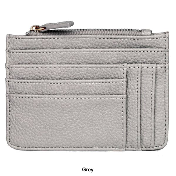 Womens Julia Buxton Pebble Textured Slot Coin Pouch