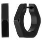 Mens Lynx Stainless Steel Black Ion Plating Stud Hoop Earring - image 1