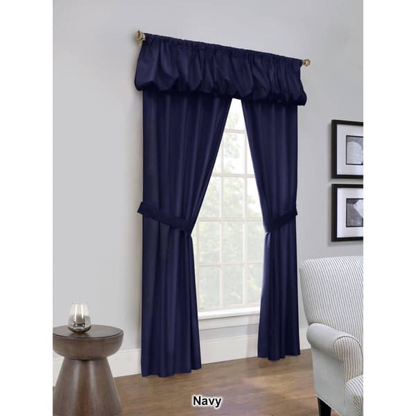 Thermalogic™ 5pc. Prescott Rod Pocket Curtain Set