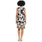 Womens MSK Sleeveless Floral Keyhole Back Shift Dress - image 4
