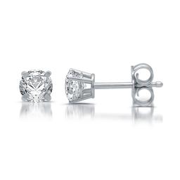 Nova Star® 1ctw. Lab Grown Diamond Prong Set Stud Earrings