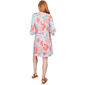 Womens Ruby Rd. 3/4 Ruffle Sleeve Floral Shift Dress - image 2