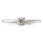 Pure Fire 14kt. White Gold Lab Grown Diamond Complete Ring - image 4